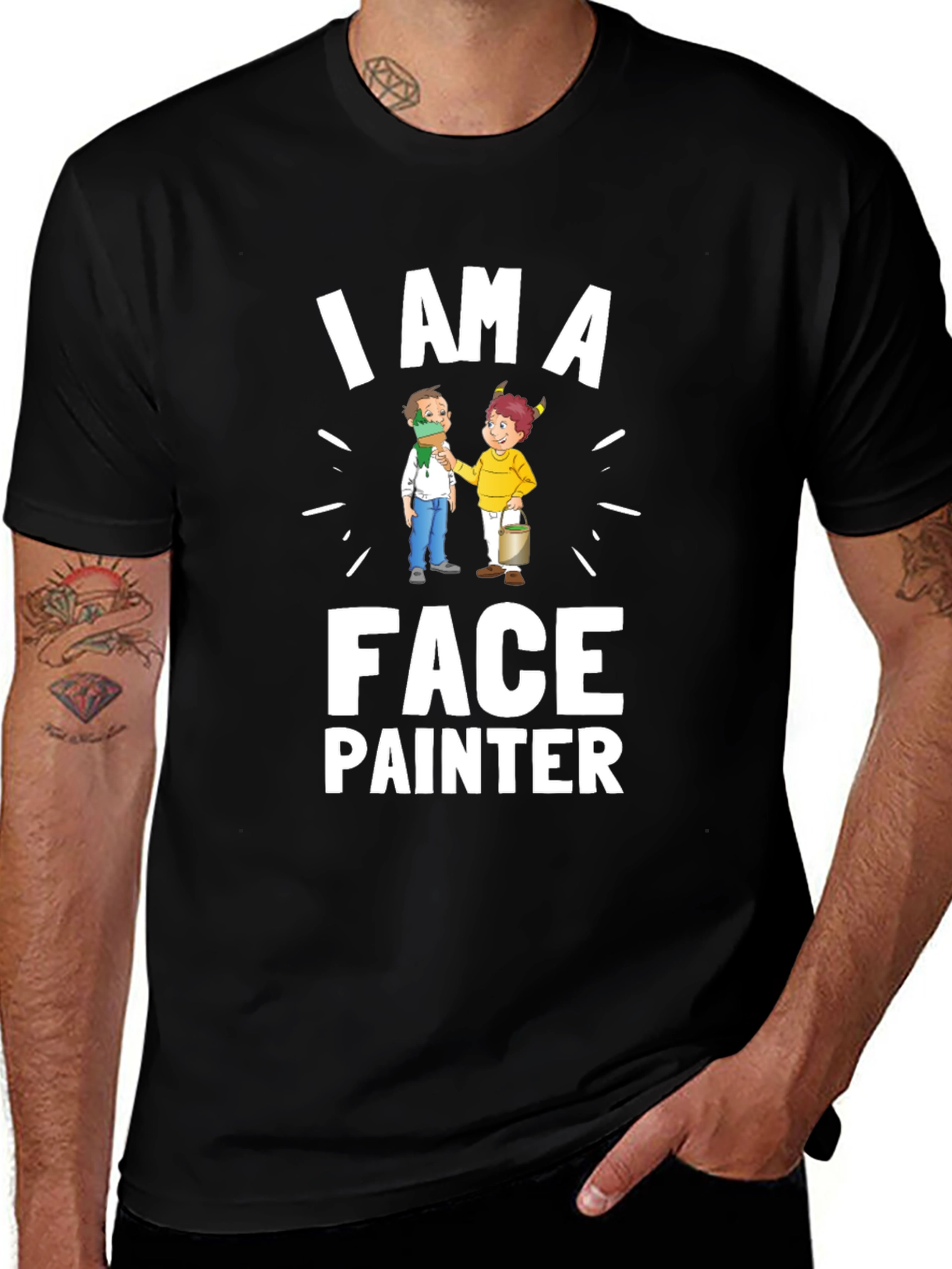 I Am A Face Painter T-Shirt