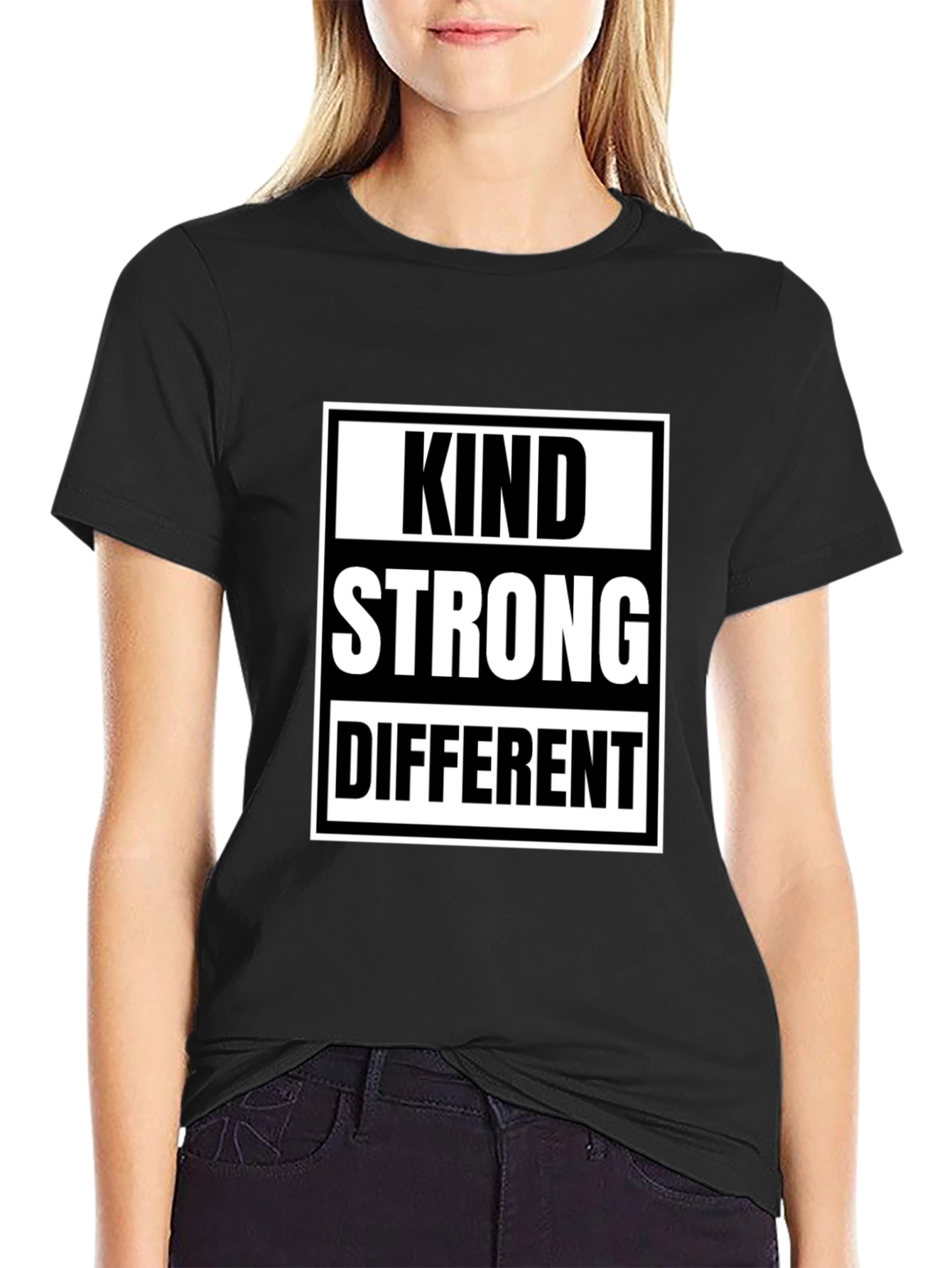 Kind Strong Different T-Shirt - Inspirational Tee
