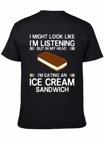 Im Eating an Ice Cream Sandwich Graphic Tee
