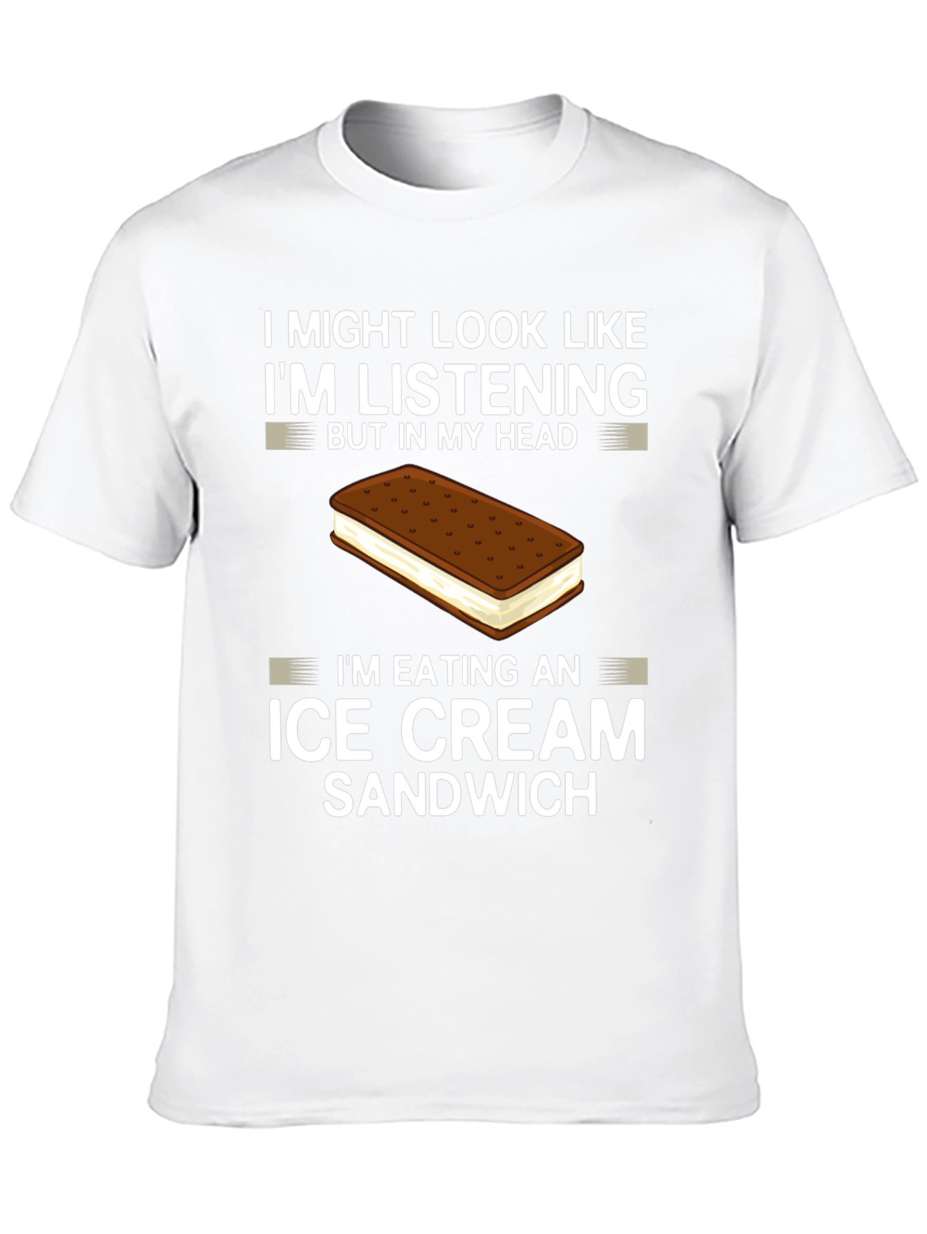 Im Eating an Ice Cream Sandwich Graphic Tee