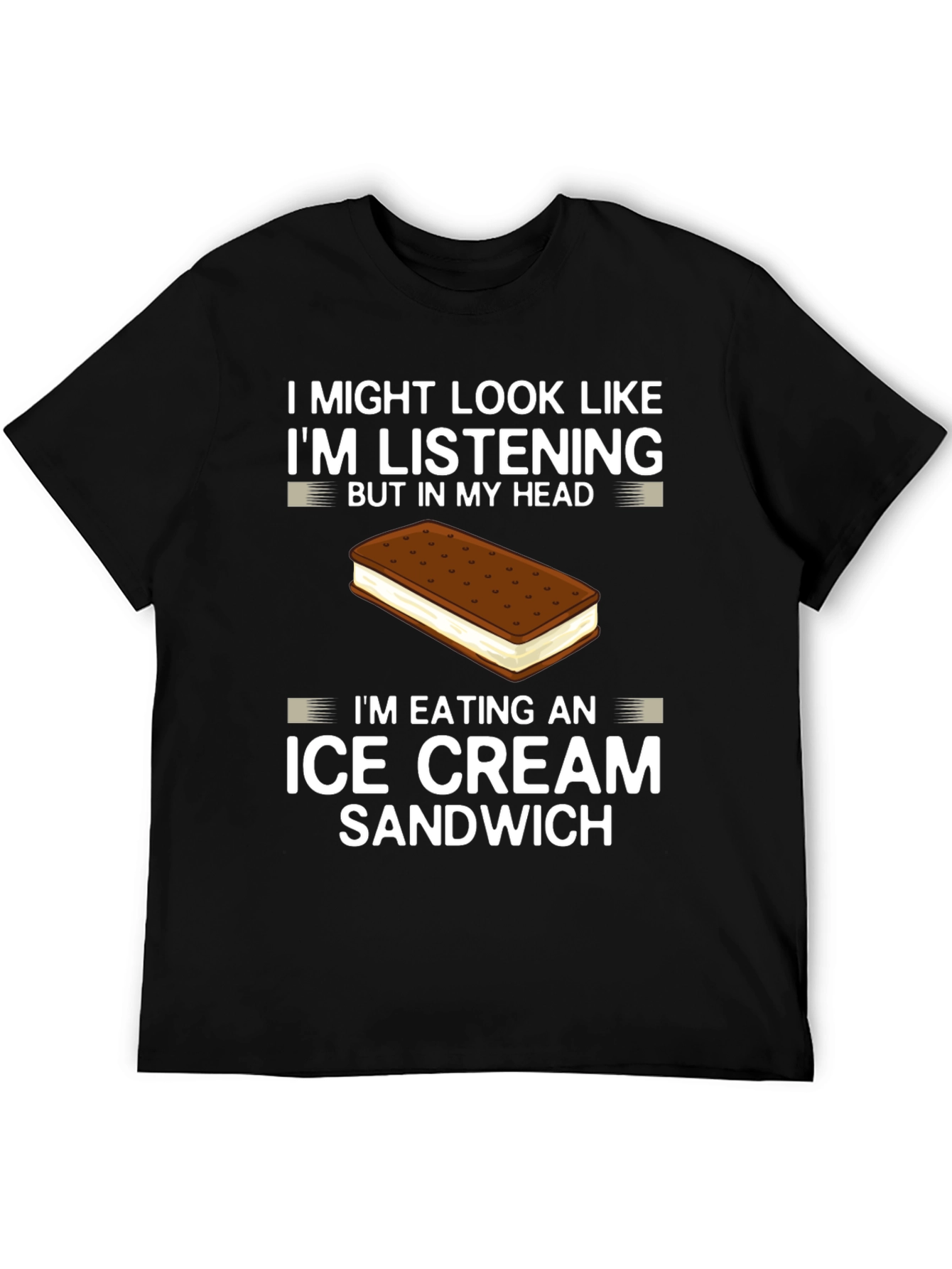 Im Eating an Ice Cream Sandwich Graphic Tee