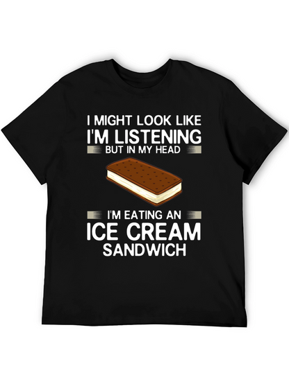 Im Eating an Ice Cream Sandwich Graphic Tee