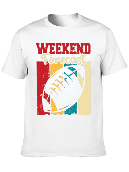 Weekend Forecast Football T-Shirt