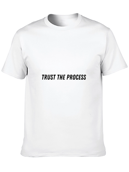 Trust the Process Black T-Shirt
