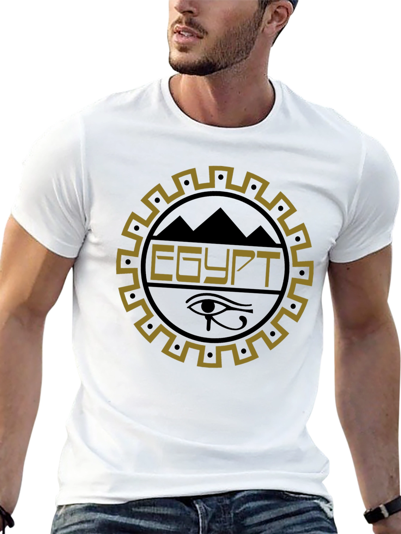 Egypt Graphic Print Mens T-Shirt