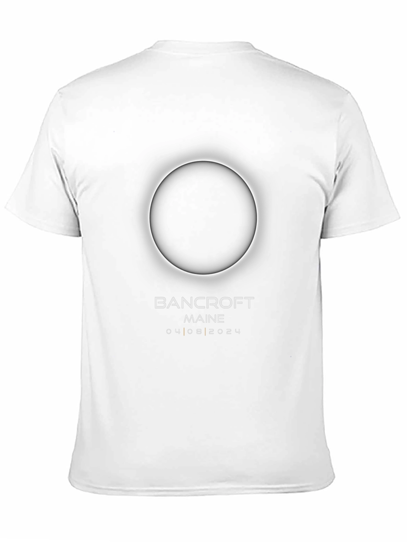 Total Solar Eclipse Bancroft Maine April 8 2024 T-Shirt