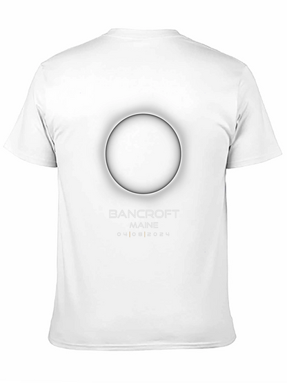 Total Solar Eclipse Bancroft Maine April 8 2024 T-Shirt
