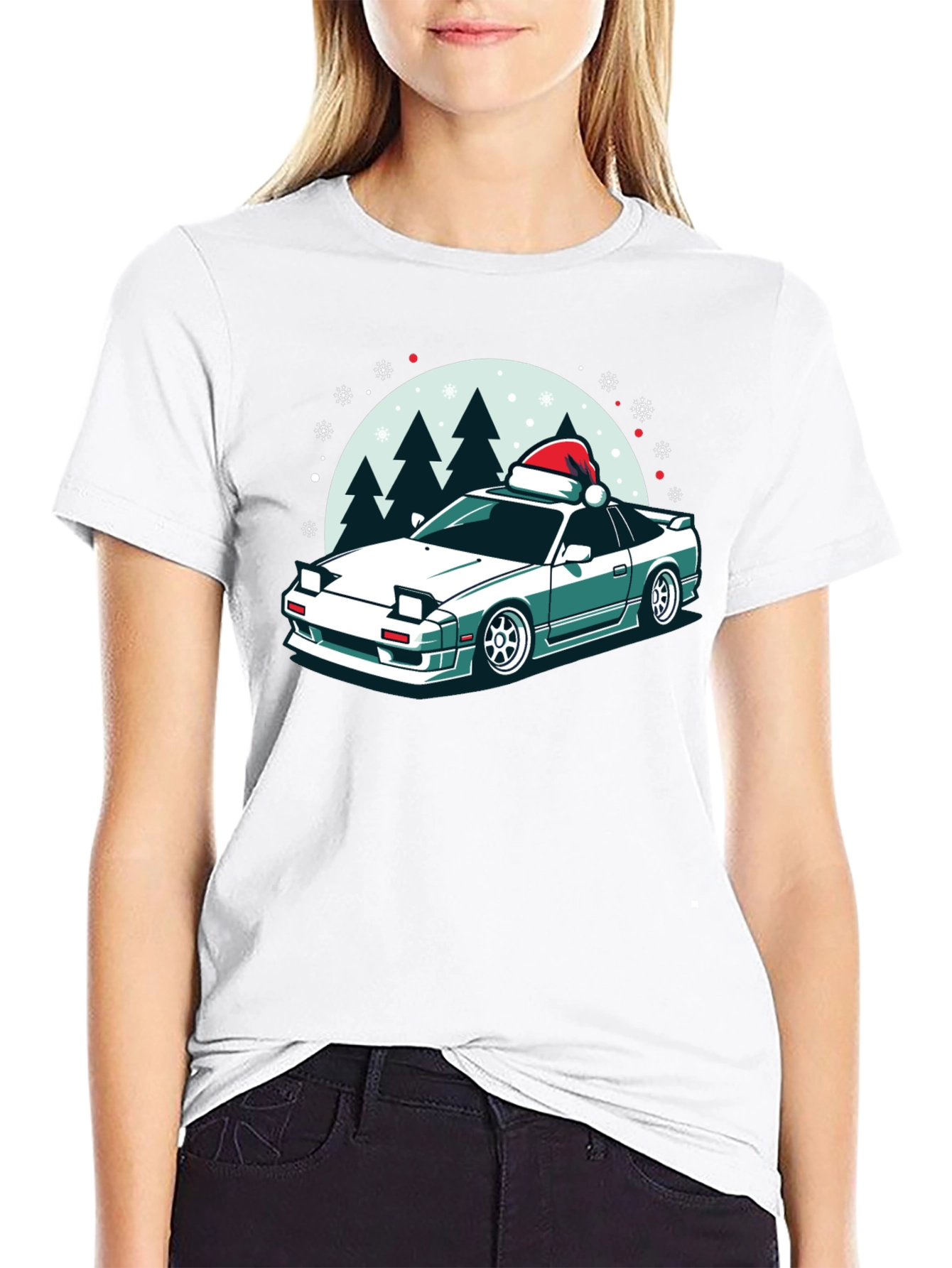 Festive Car Graphic Tee
