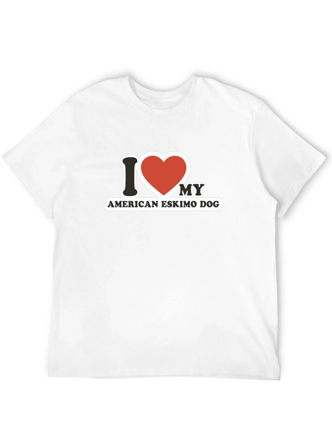 I Heart My American Eskimo Dog T-Shirt