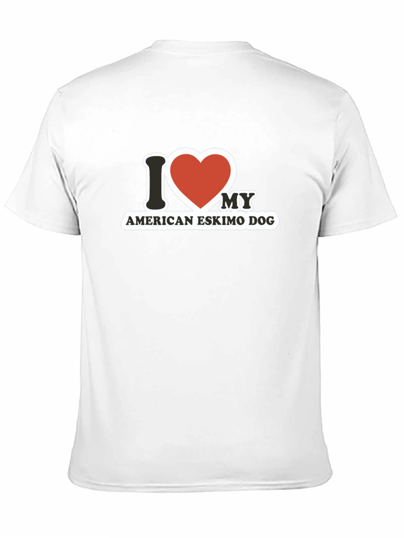 I Heart My American Eskimo Dog T-Shirt