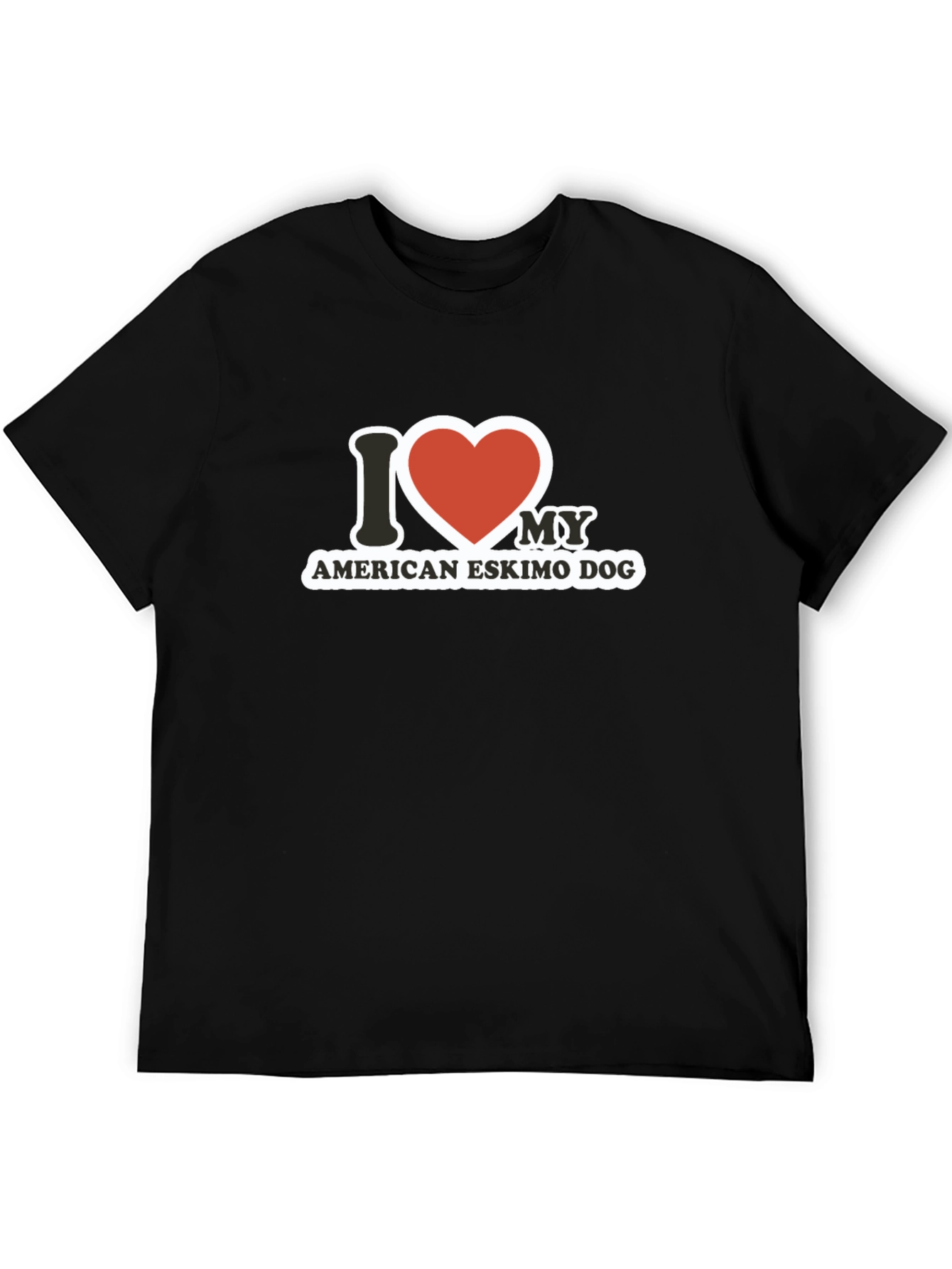 I Heart My American Eskimo Dog T-Shirt