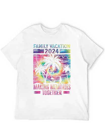 Family Vacation 2024 Tie Dye T-Shirt