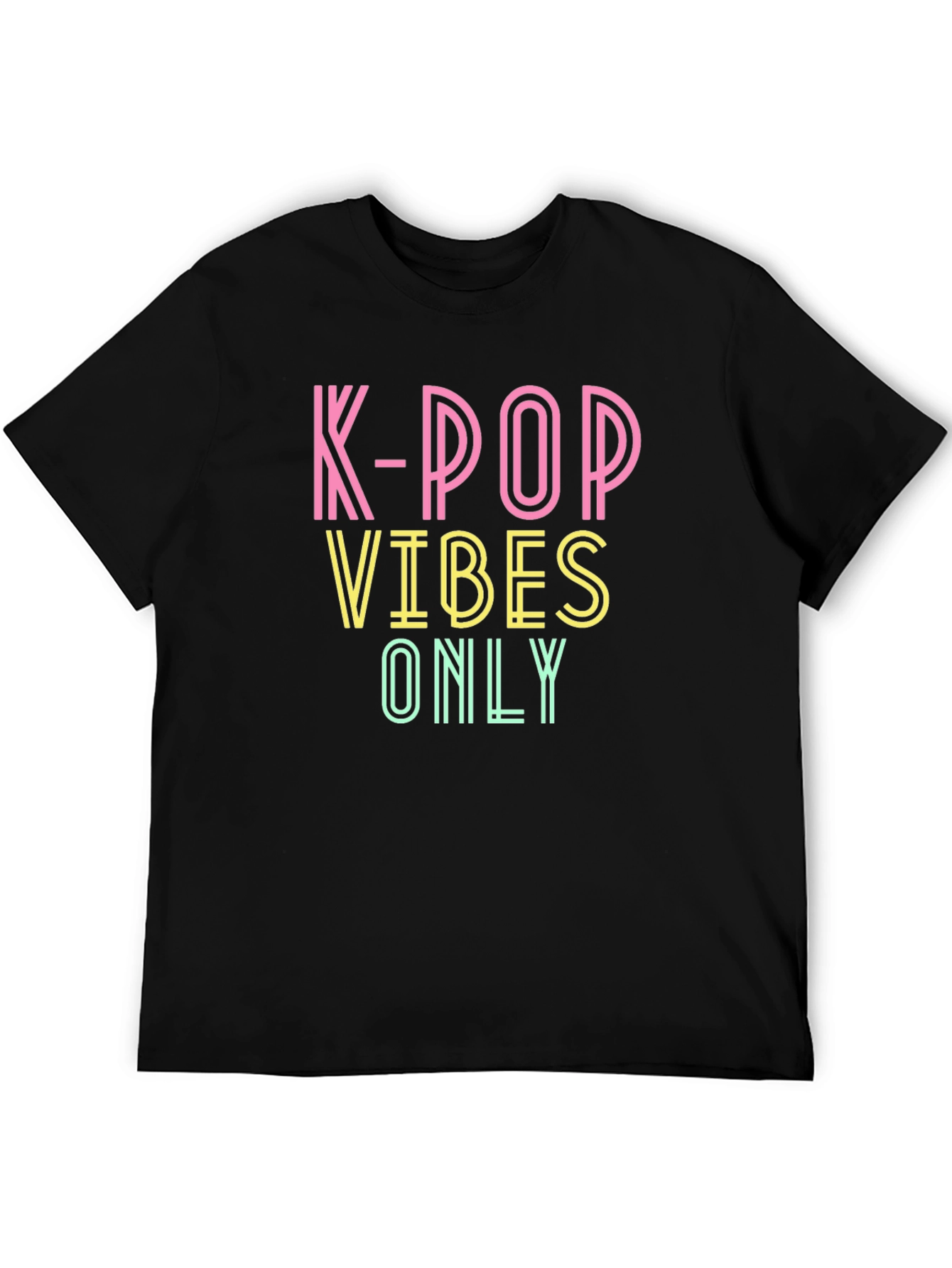 K-Pop Vibes Only Graphic Tee