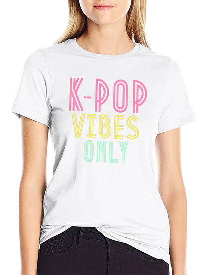 K-Pop Vibes Only Graphic Tee