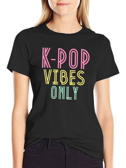 K-Pop Vibes Only Graphic Tee