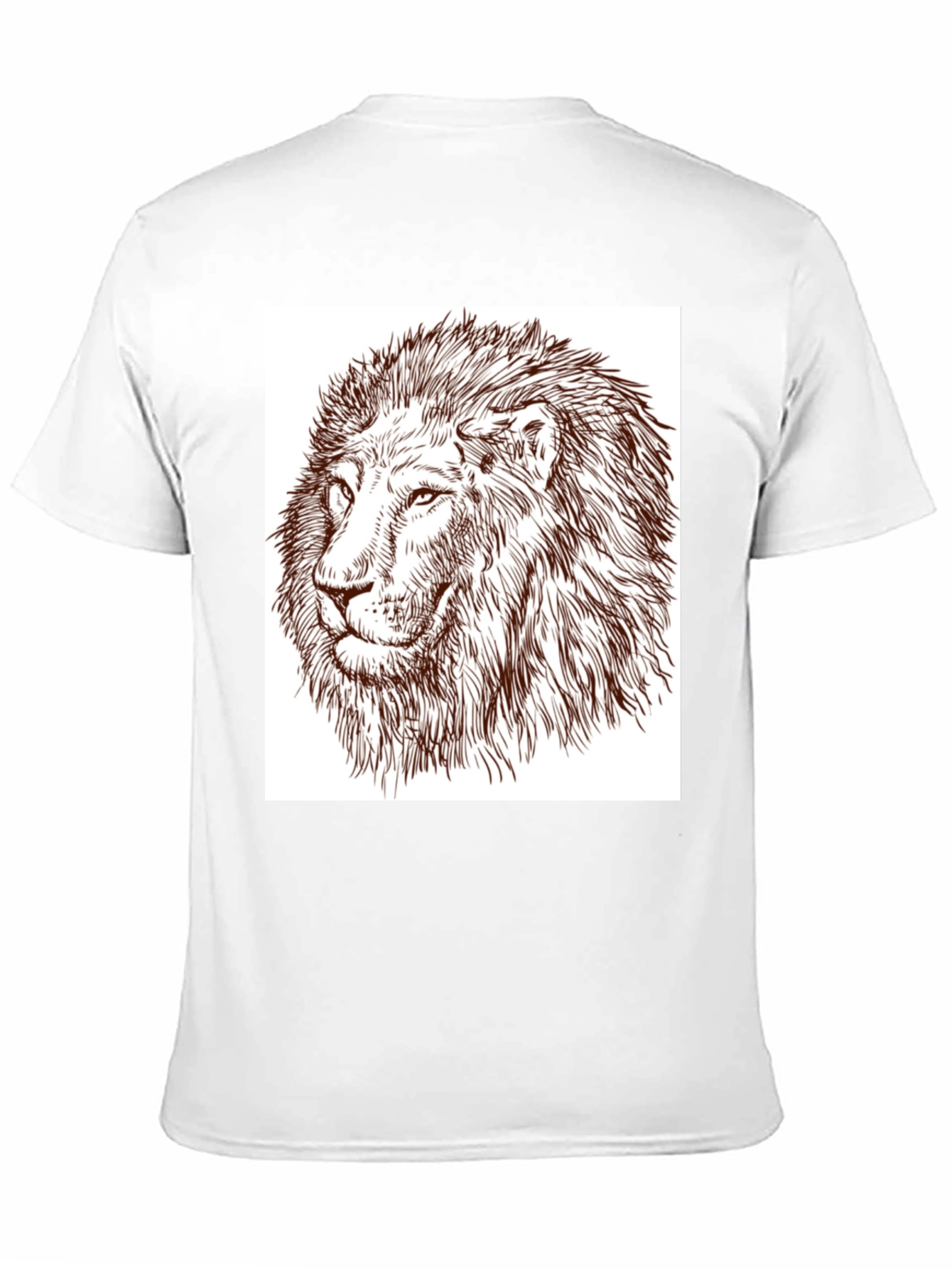 Lion Graphic Tee - Bold Black T-Shirt