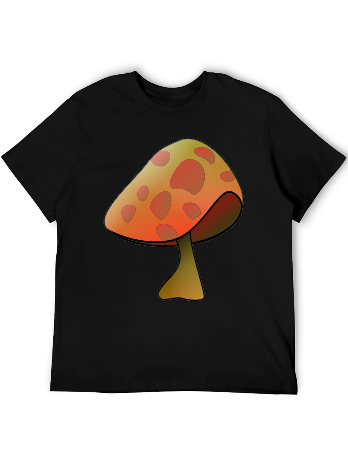 Mushroom Graphic Print T-Shirt