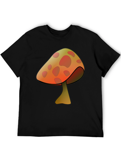 Mushroom Graphic Print T-Shirt