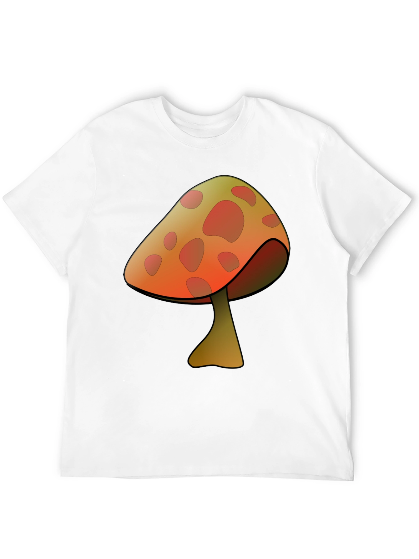 Mushroom Graphic Print T-Shirt