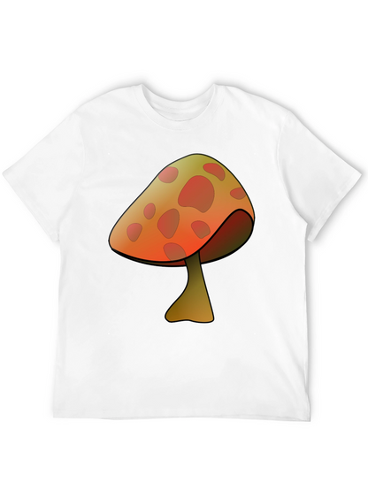 Mushroom Graphic Print T-Shirt