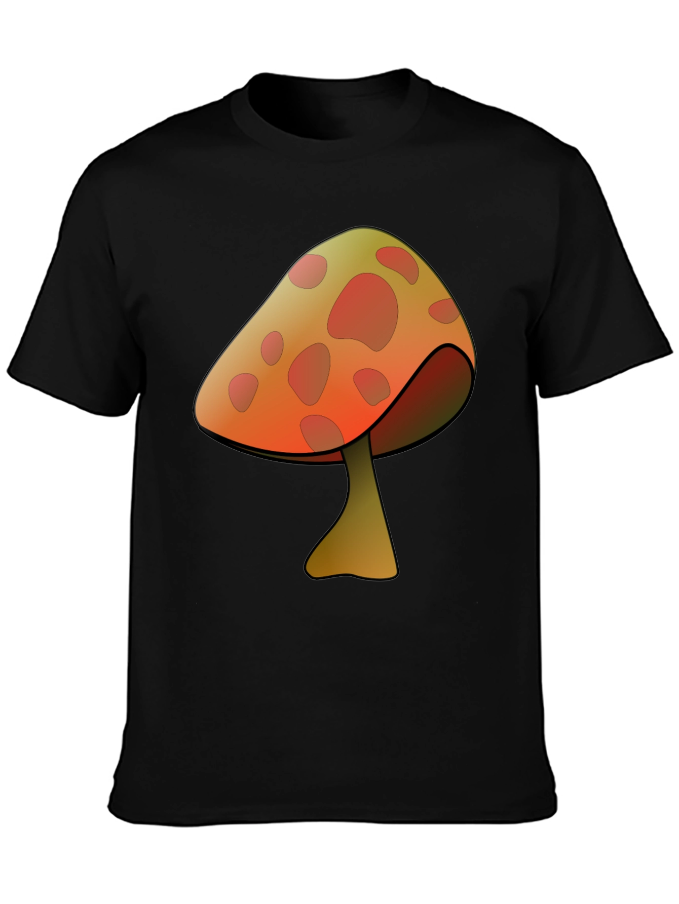 Mushroom Graphic Print T-Shirt