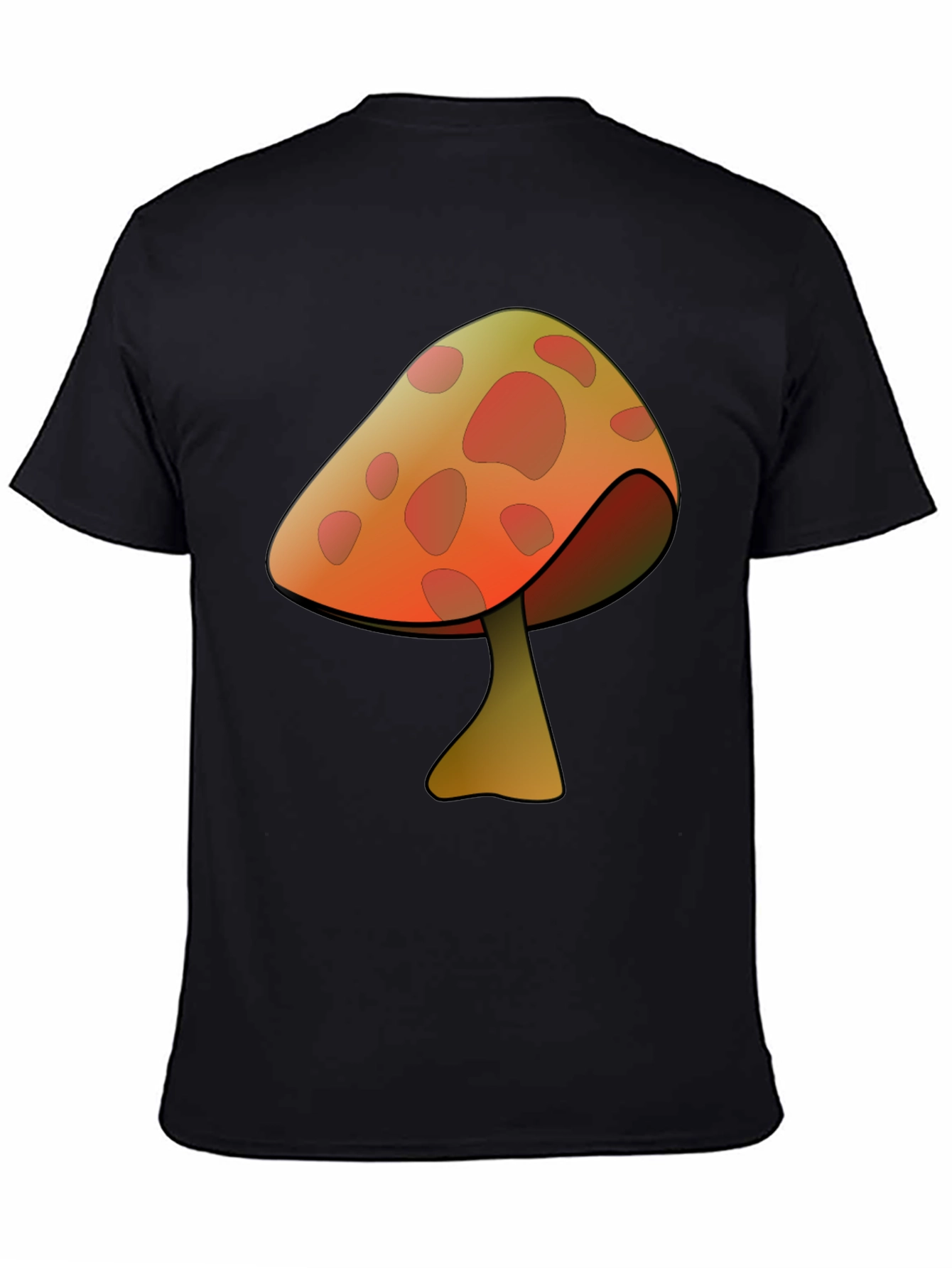 Mushroom Graphic Print T-Shirt