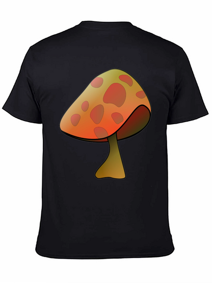 Mushroom Graphic Print T-Shirt