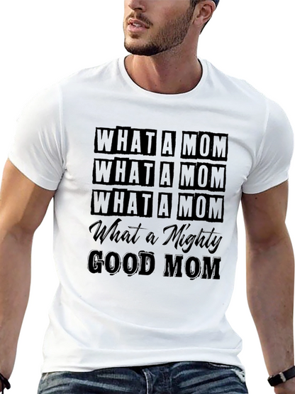 What a Mom T-Shirt - Black