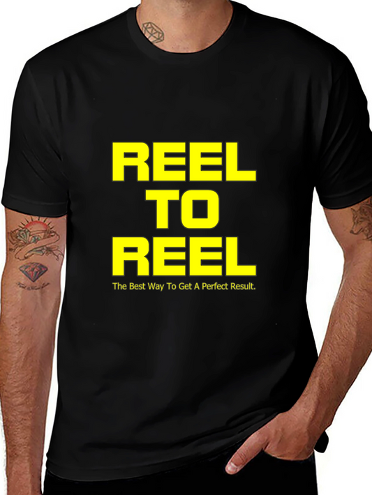 Reel To Reel Graphic Tee - Best Way To Get A Perfect Result