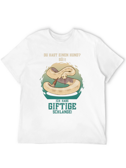 Funny German Snake Graphic T-Shirt