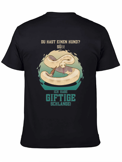 Funny German Snake Graphic T-Shirt