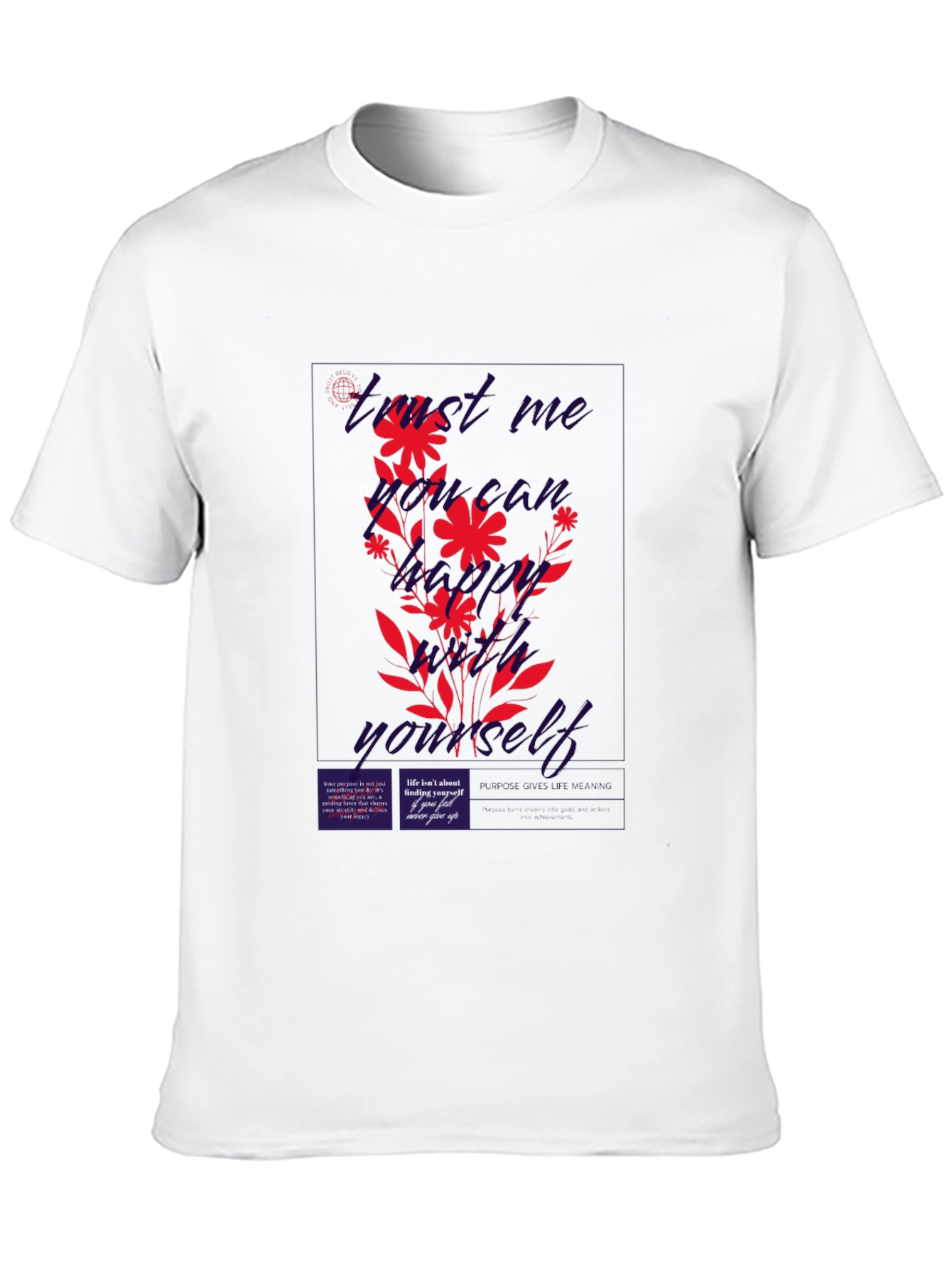 Find Me Not Yourself Black Graphic T-Shirt