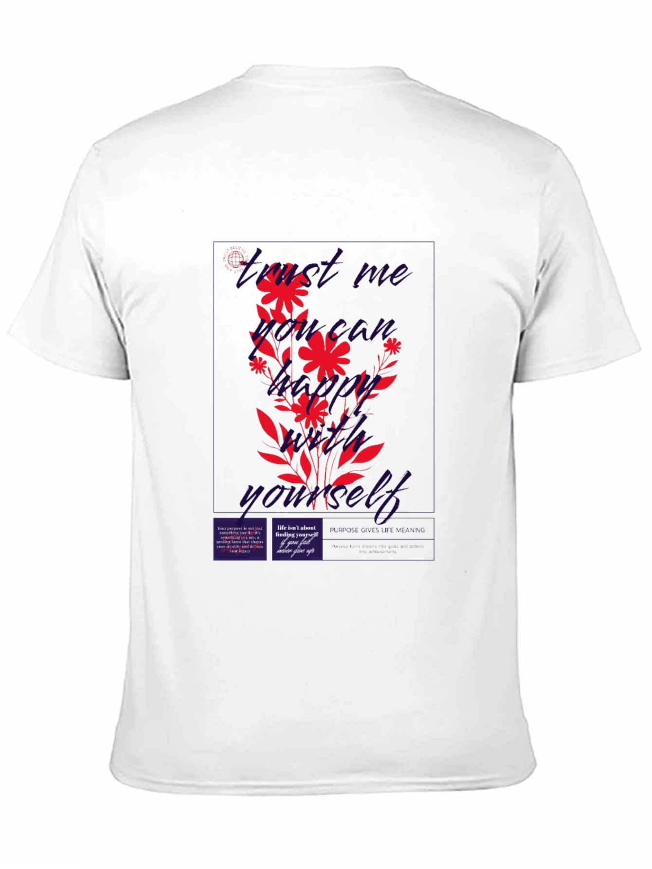 Find Me Not Yourself Black Graphic T-Shirt