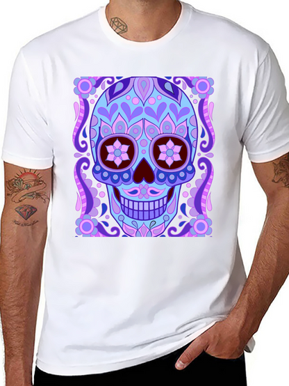 Day of the Dead Sugar Skull Graphic Tee