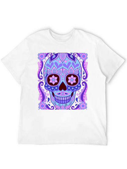 Day of the Dead Sugar Skull Graphic Tee