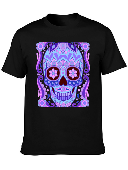 Day of the Dead Sugar Skull Graphic Tee