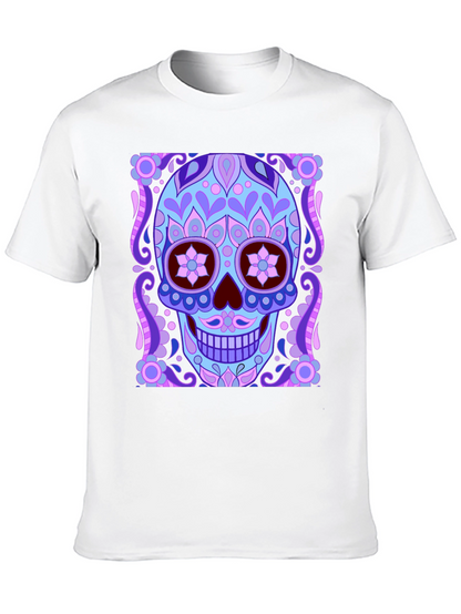 Day of the Dead Sugar Skull Graphic Tee