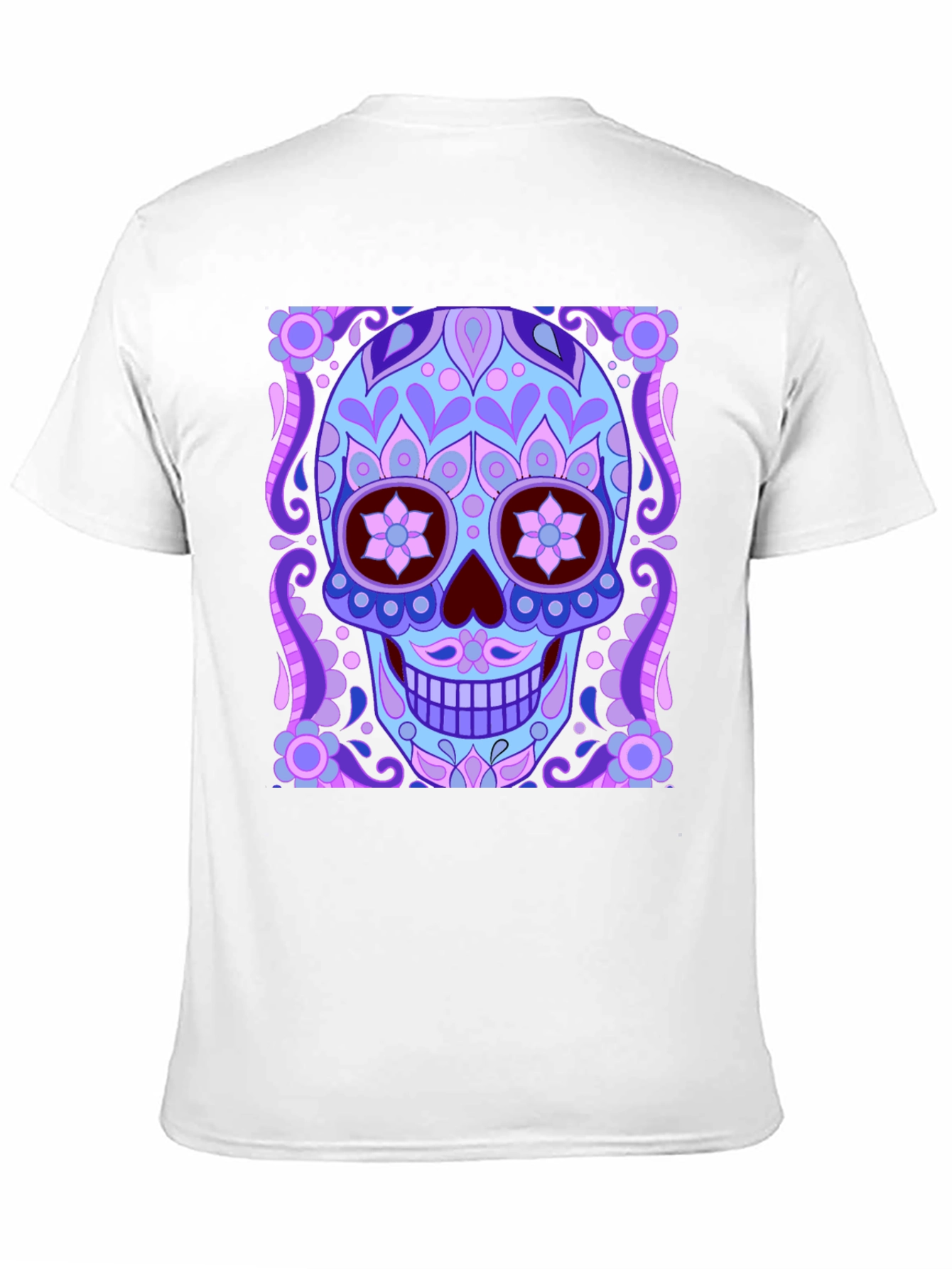 Day of the Dead Sugar Skull Graphic Tee