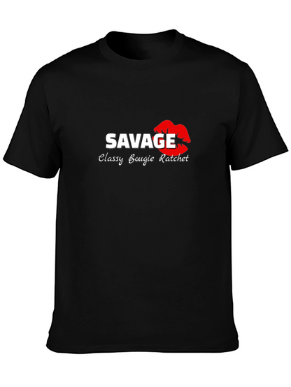 Savage Classy Bougie Ratchet Graphic Tee