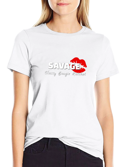 Savage Classy Bougie Ratchet Graphic Tee