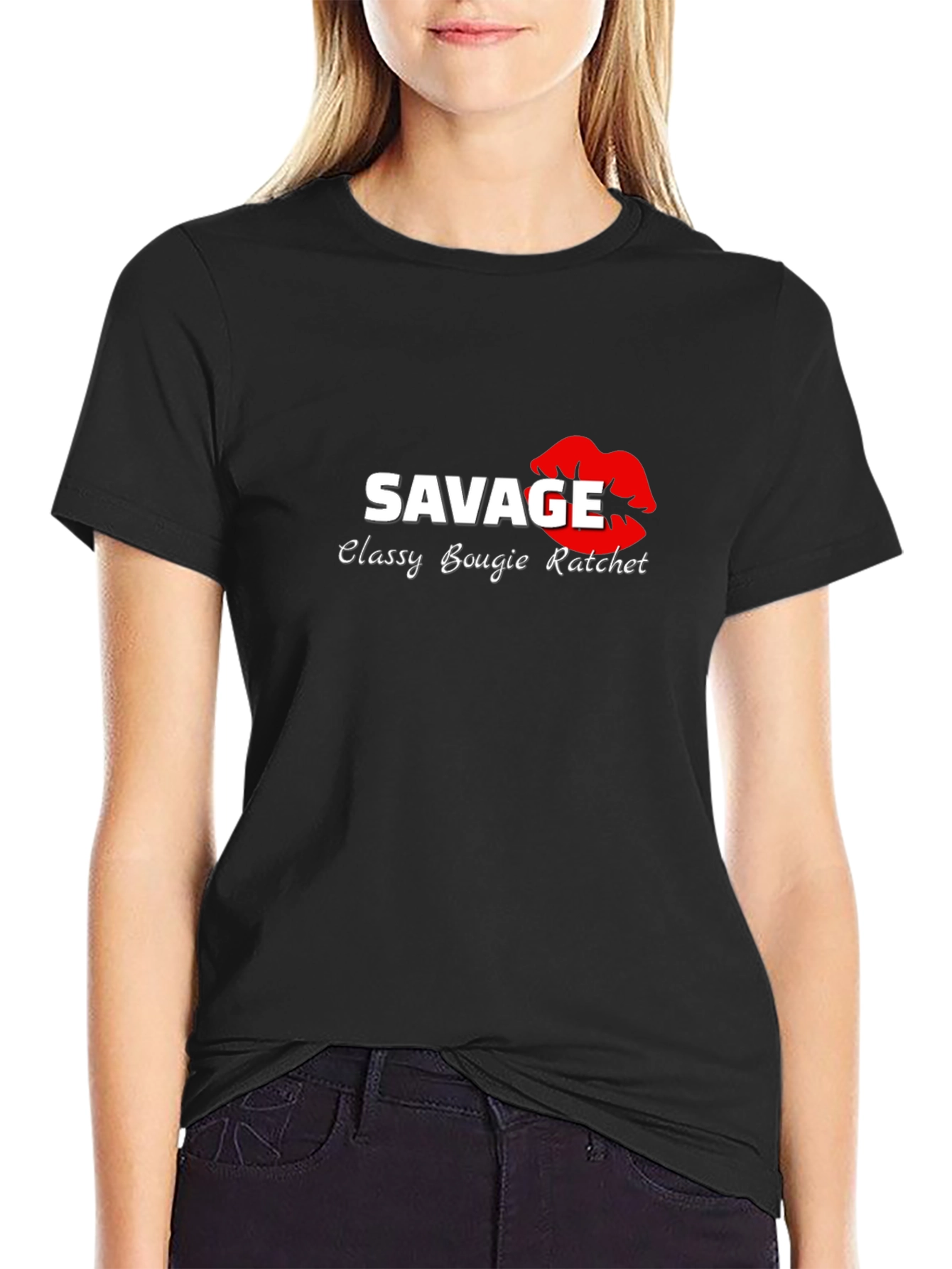 Savage Classy Bougie Ratchet Graphic Tee