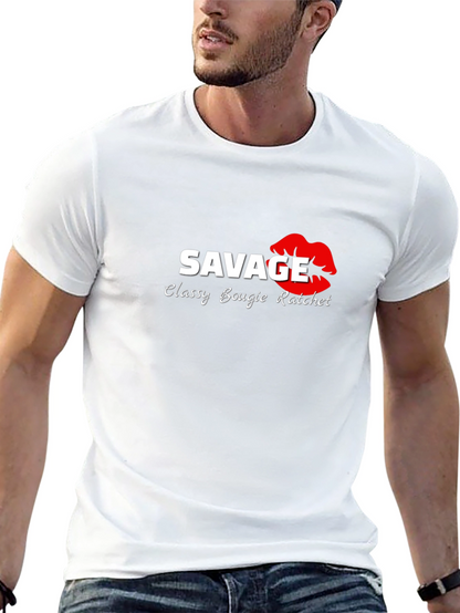 Savage Classy Bougie Ratchet Graphic Tee