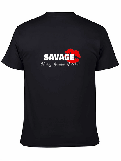 Savage Classy Bougie Ratchet Graphic Tee