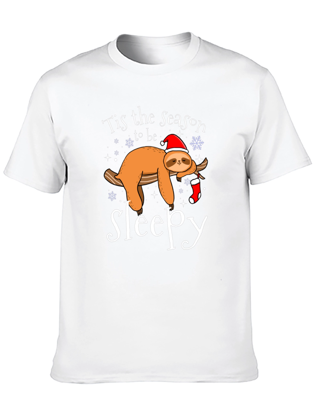 Tis the Season to be Sleepy Sloth Tee