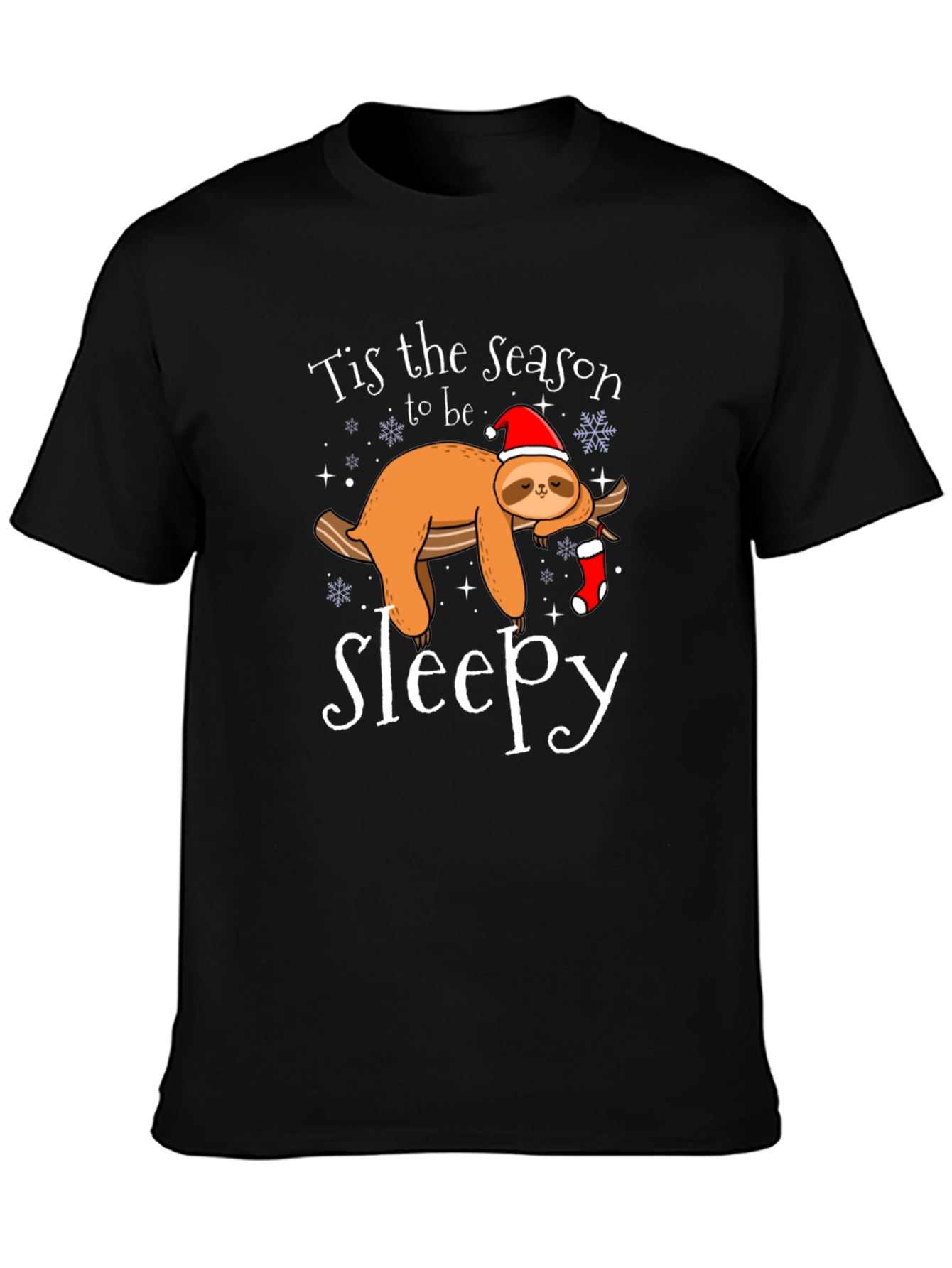 Tis the Season to be Sleepy Sloth Tee