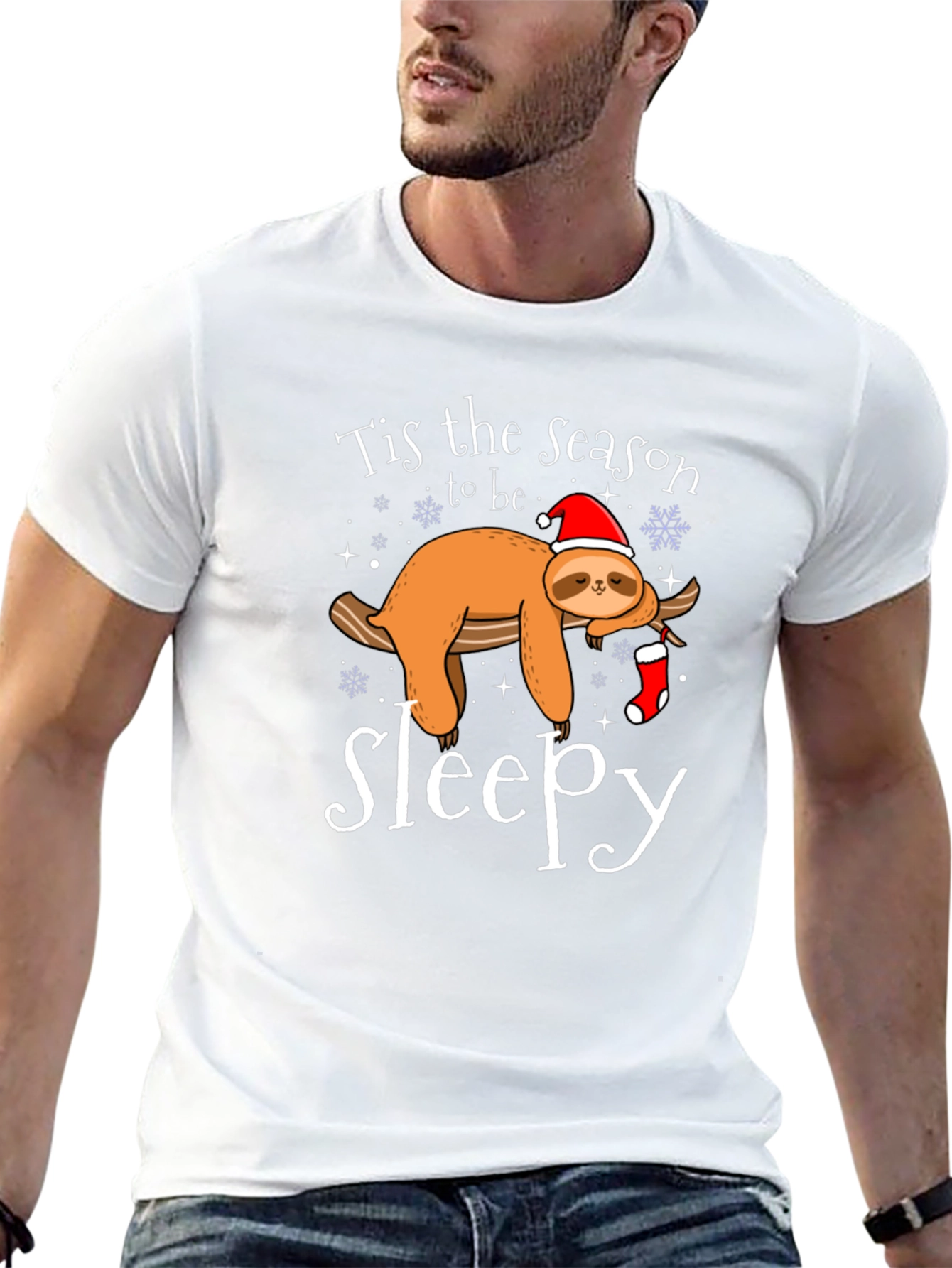 Tis the Season to be Sleepy Sloth Tee