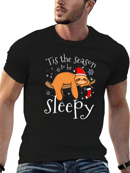 Tis the Season to be Sleepy Sloth Tee