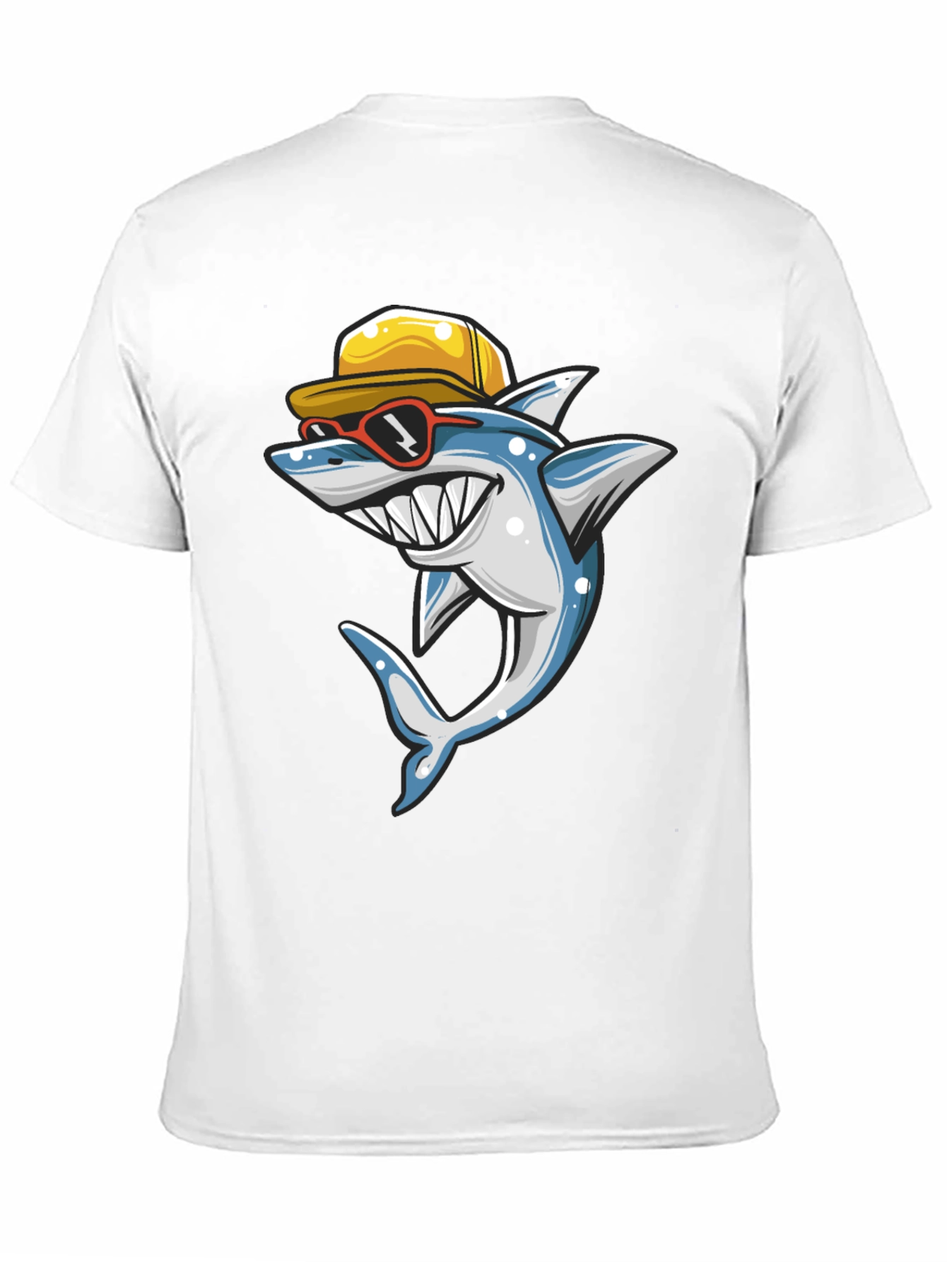 Cool Shark Graphic T-Shirt - Summer Style