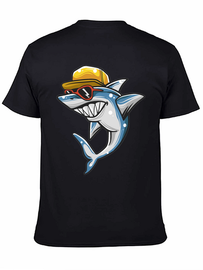 Cool Shark Graphic T-Shirt - Summer Style