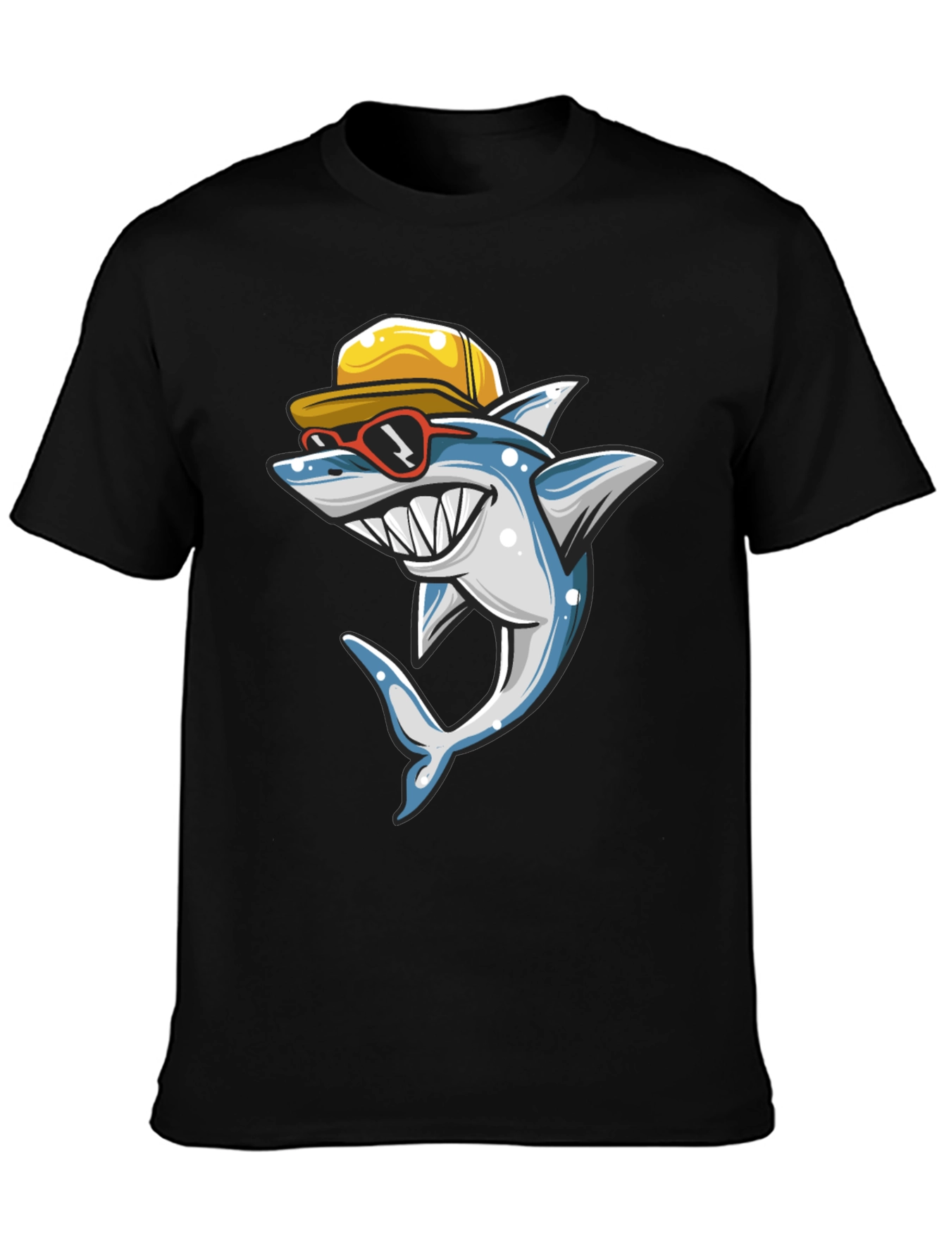 Cool Shark Graphic T-Shirt - Summer Style